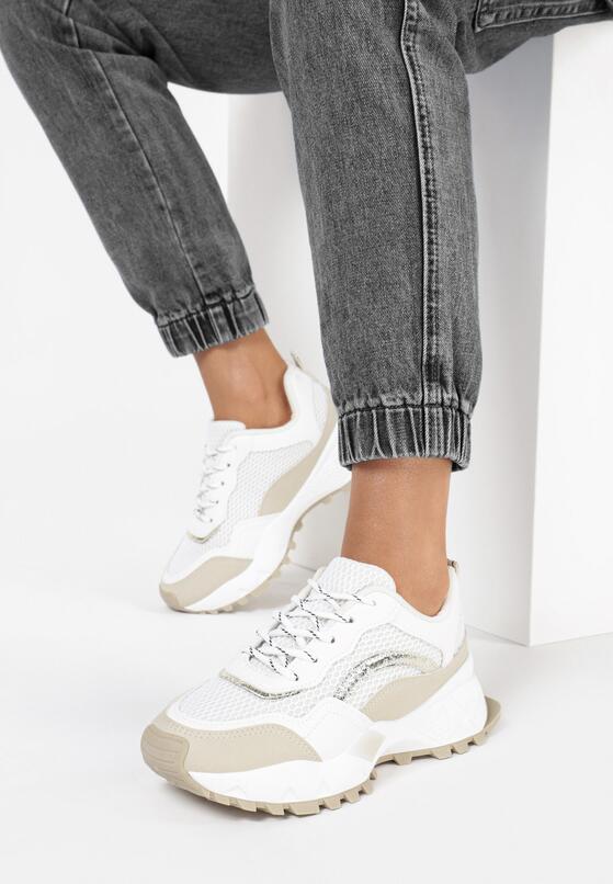 Beżowe Sneakersy Dorierissa 2