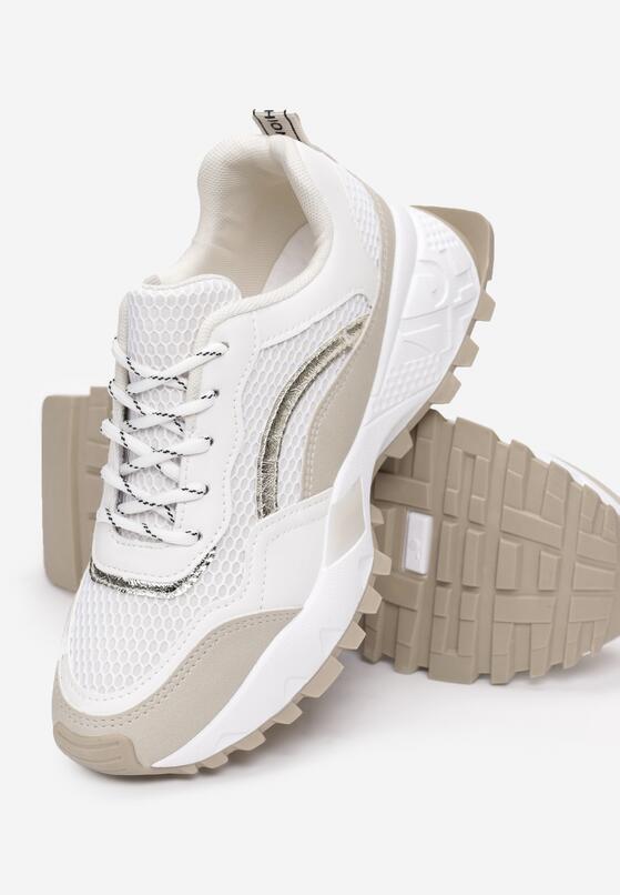 Beżowe Sneakersy Dorierissa 5
