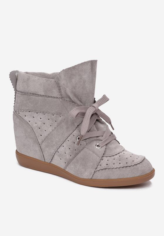 Szare Sneakersy Assala 5