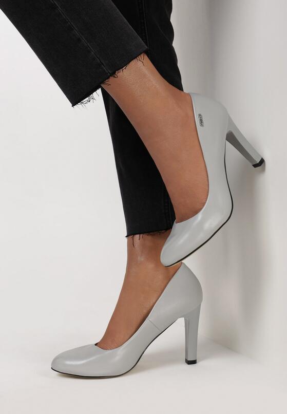 Szare Czółenka Sheve 2