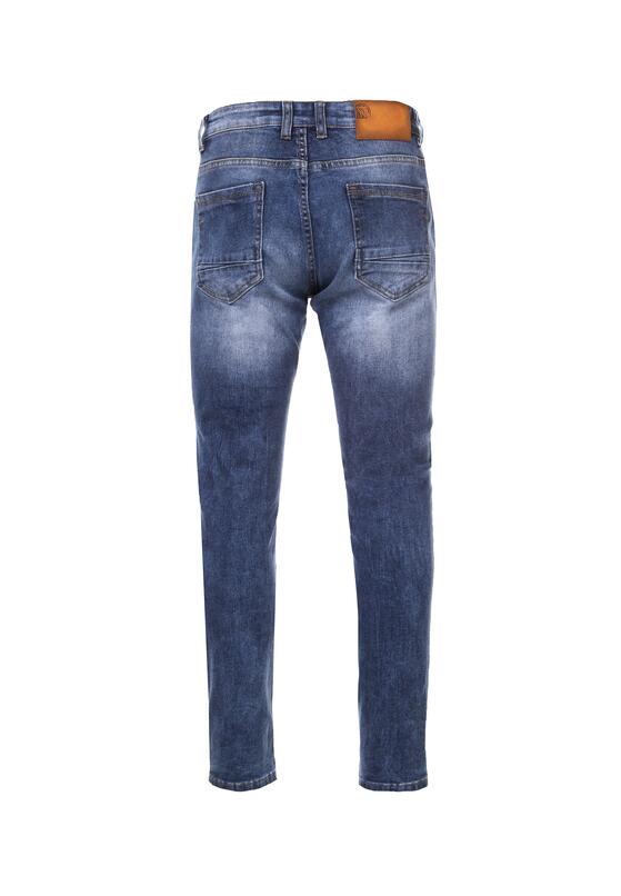 Niebieskie Jeansy Slim Perithe 7