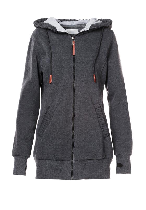 Ciemnoszara Bluza Doreanne 5