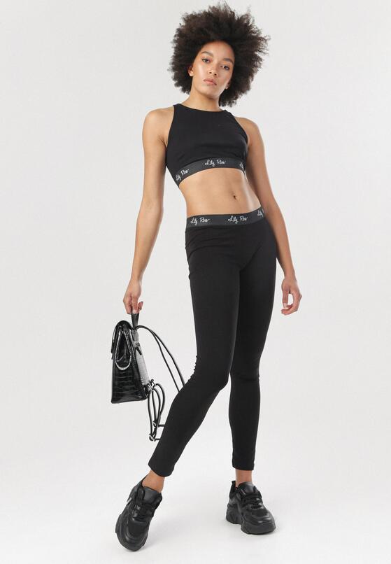 Czarne Legginsy Fyresha 2