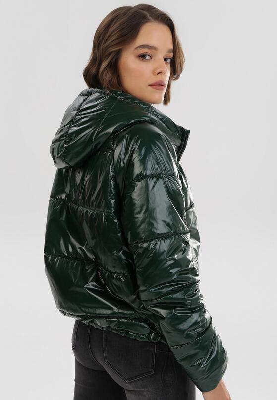 Zielona Dwustronna Kurtka Morgathia 3