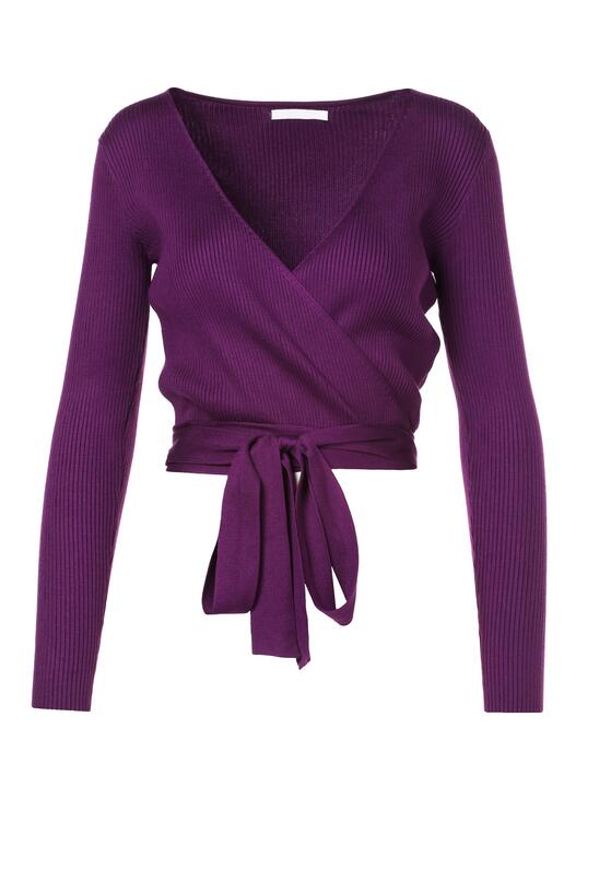 Fioletowy Sweter Elidelia 5