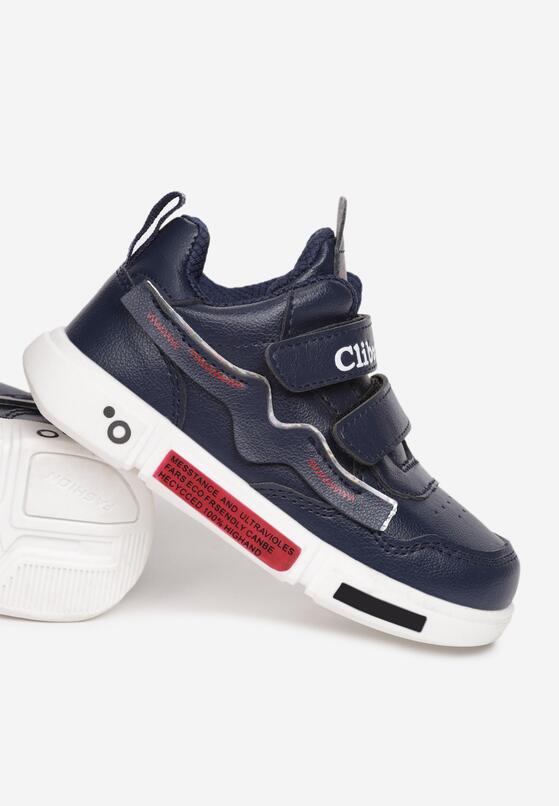 Granatowo-Czerwone Buty Sportowe Drenryna 3