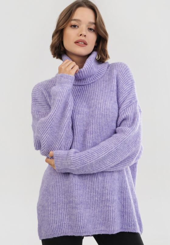 Jasnofioletowy Golf Oversize Out Of This World 1
