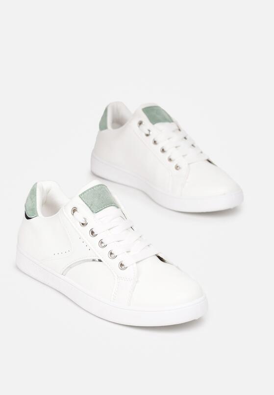 Biało-Miętowe Buty Sportowe Irinlyn 4