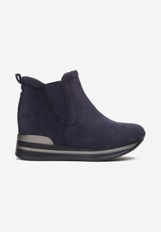 Granatowe Sneakersy Chlora 3