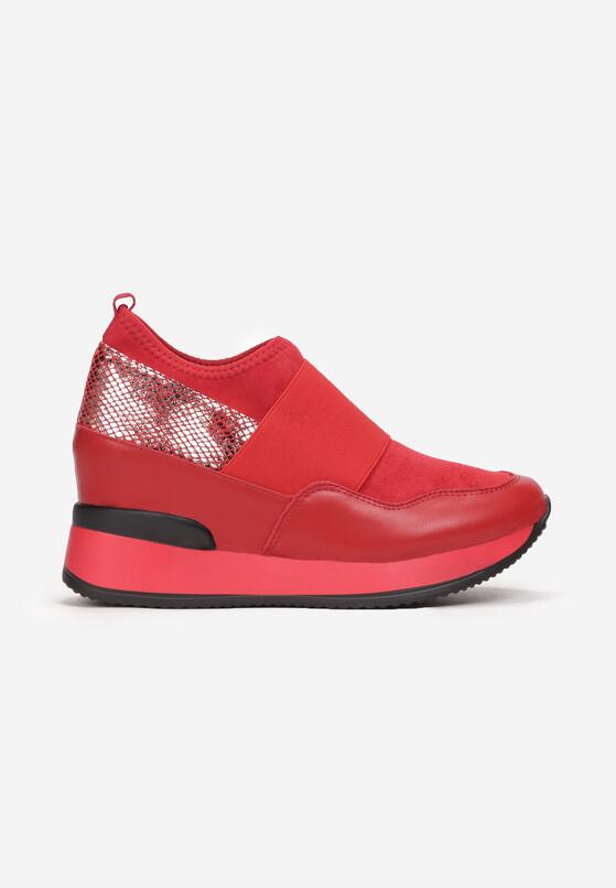 Czerwone Sneakersy Mapeloris 3