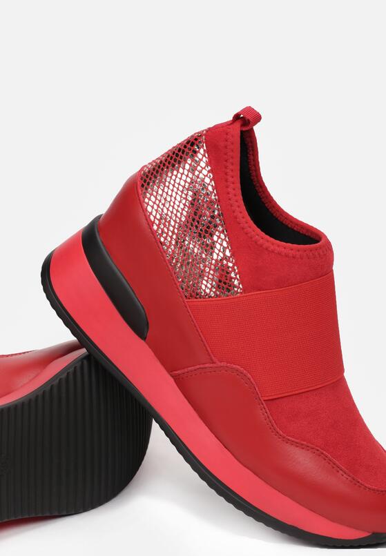 Czerwone Sneakersy Mapeloris 5