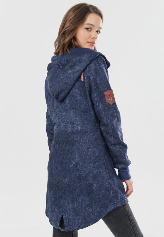 Granatowa Bluza Qyrsya 3