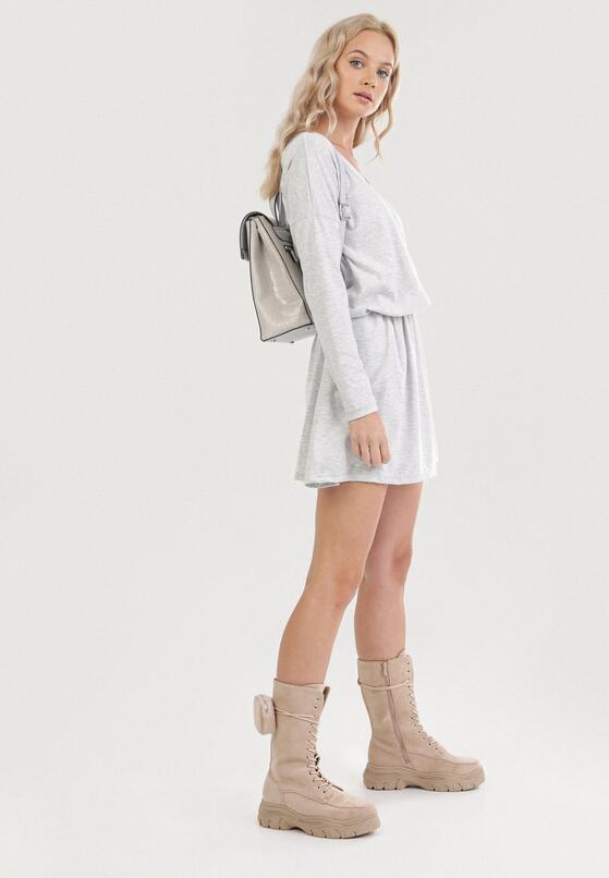 Rochie Gri 4