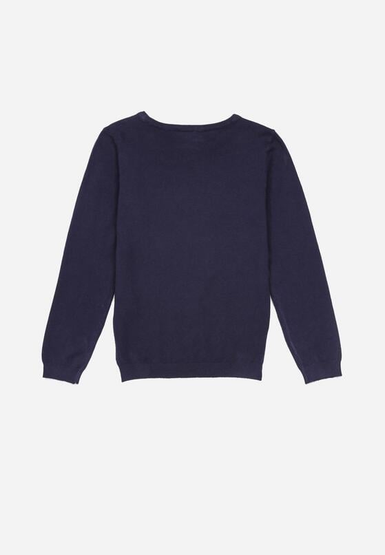 Granatowy Sweter Rhelaris 2