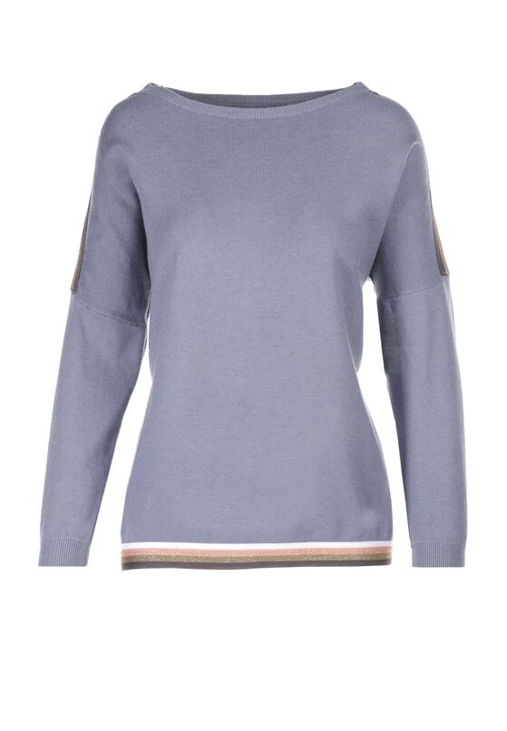 Niebieski Sweter Drensea 5