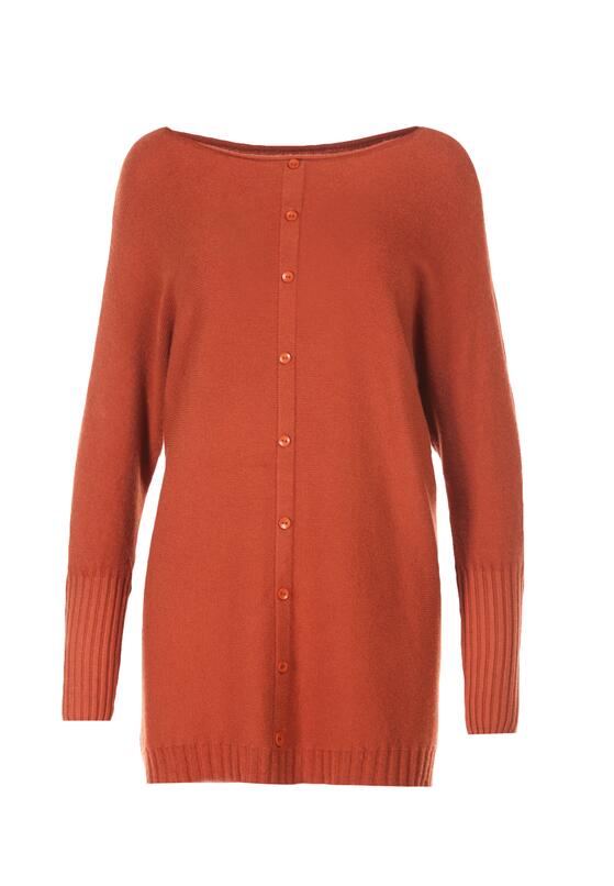 Brązowy Sweter Elinlisa 5