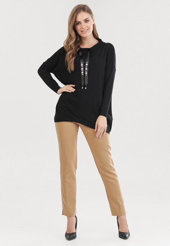 Czarny Sweter Xylienne 2