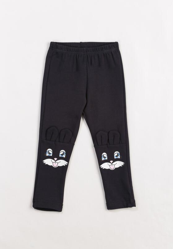 Granatowe Legginsy Castegnon 1