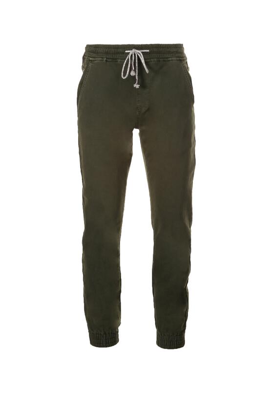 Ciemnozielone Spodnie Joggery Parsleybutton 6