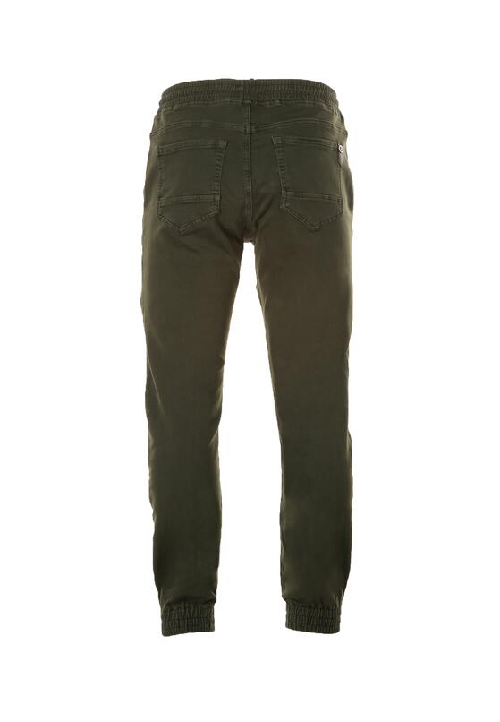Ciemnozielone Spodnie Joggery Parsleybutton 7
