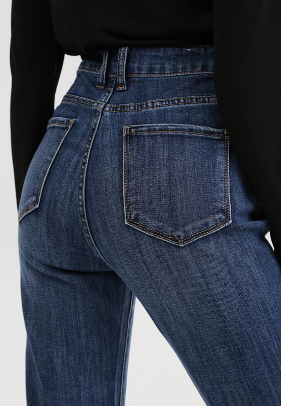 Niebieskie Jeansy Straight Jinthion 4