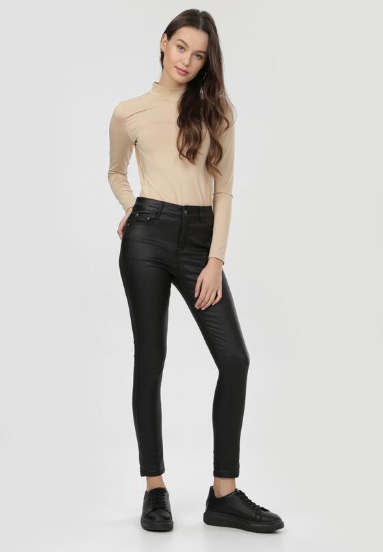Czarne Spodnie Skinny Sharnila 2