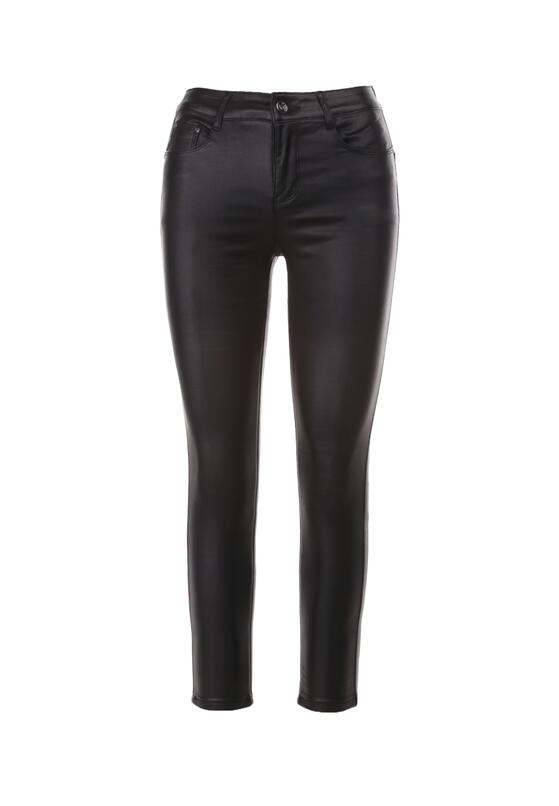 Czarne Spodnie Skinny Sharnila 6