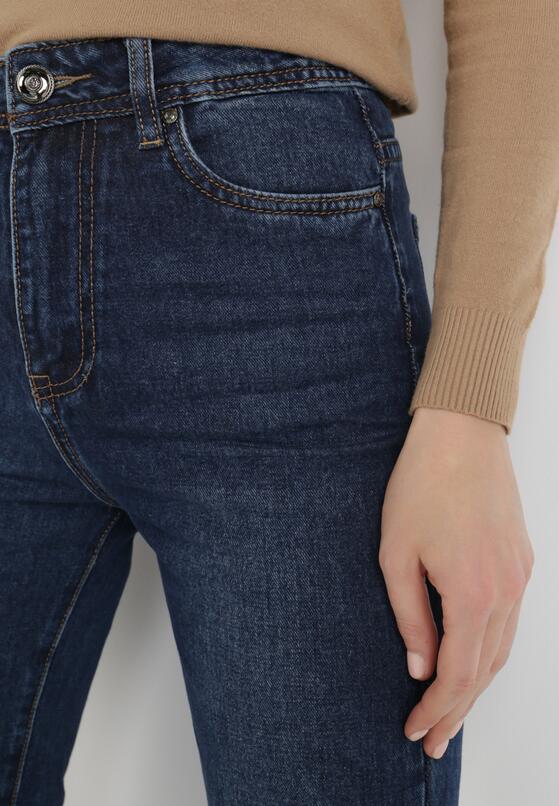 Granatowe Jeansy Slouchy Broombutter 5
