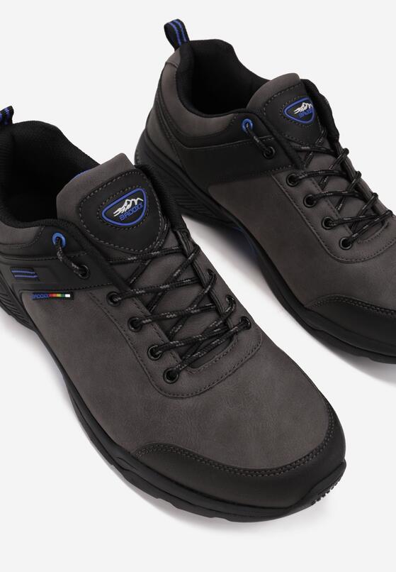 Ciemnoszare Buty Sportowe Nalise 4