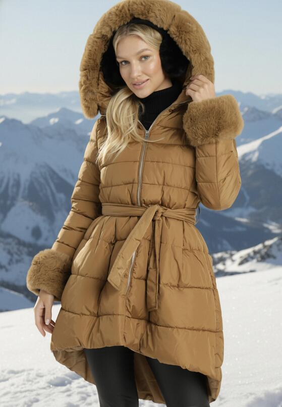 Jasnobrązowa Kurtka Nautifa 1