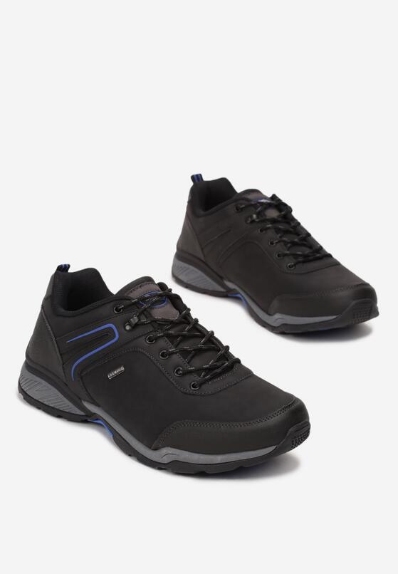 Czarno-Niebieskie Buty Sportowe Therene 2