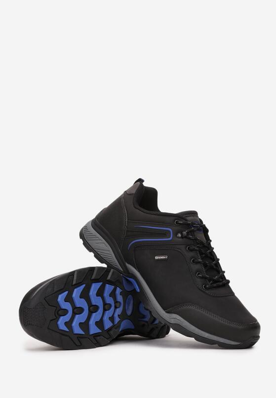 Czarno-Niebieskie Buty Sportowe Therene 3