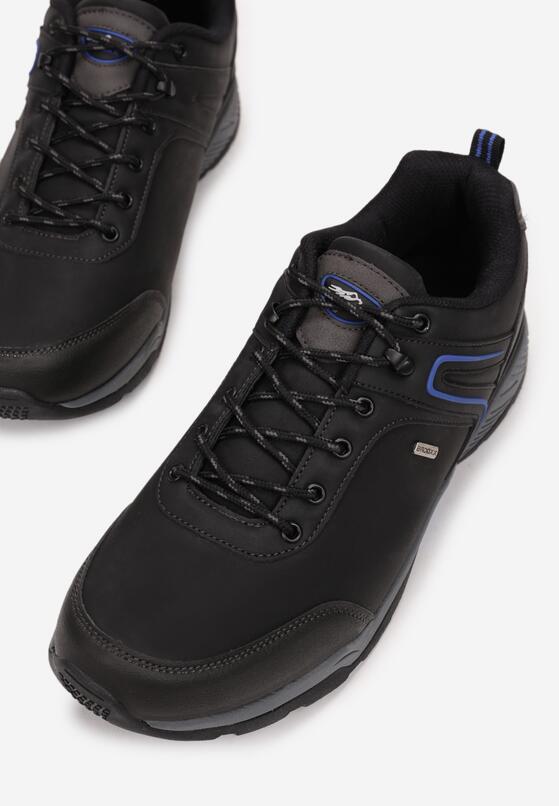 Czarno-Niebieskie Buty Sportowe Therene 4