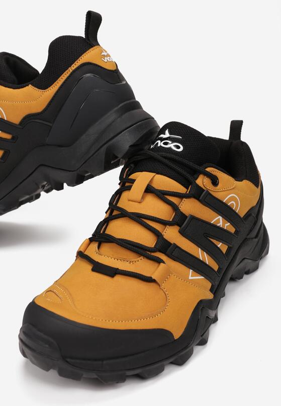 Czarno-Camelowe Buty Sportowe Azalure 3