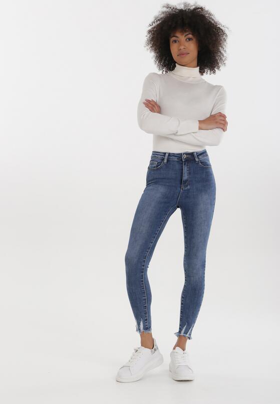 Niebieskie Jeansy Push Up Nemenliana 2