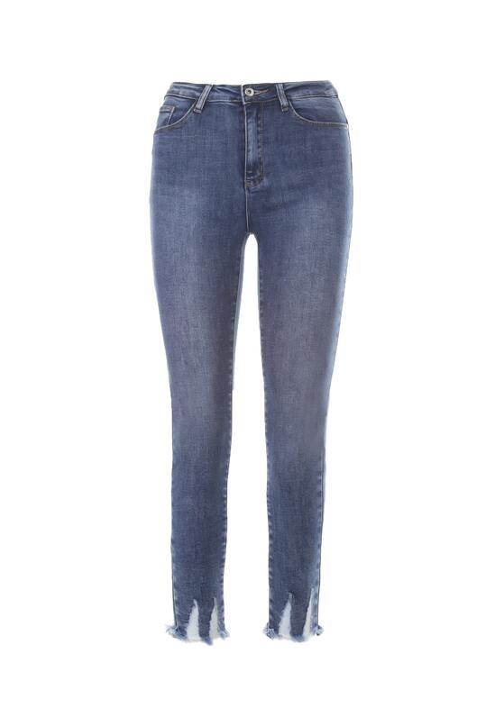 Niebieskie Jeansy Push Up Nemenliana 6