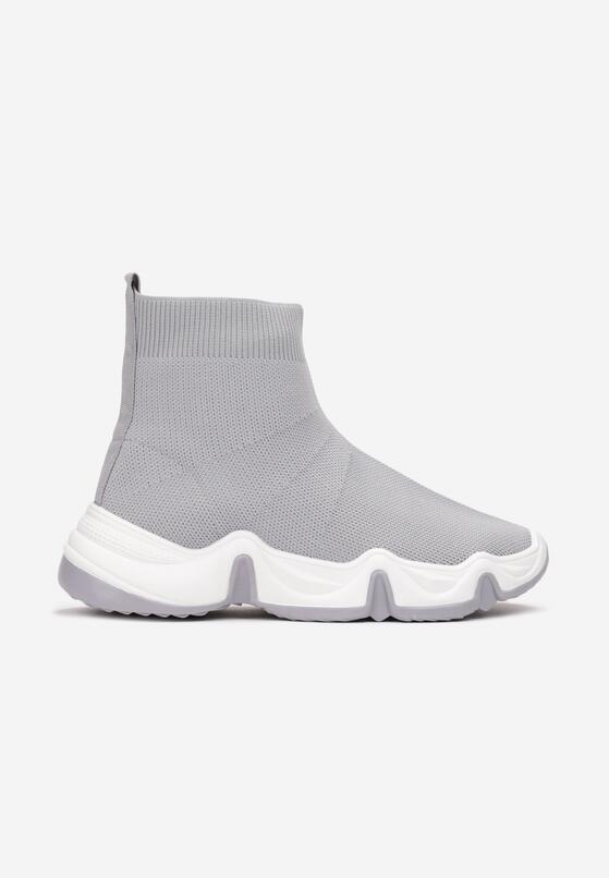 Szare Sneakersy Galexialyn 3