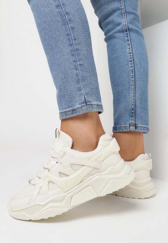 Beżowe Sneakersy Wilhelmina 2