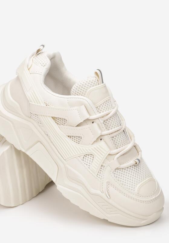Beżowe Sneakersy Wilhelmina 5