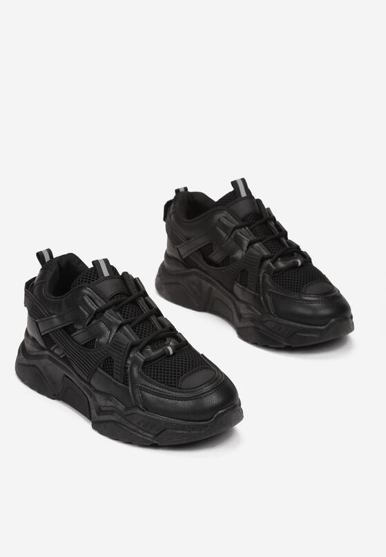 Czarne Sneakersy Wilhelmina 4