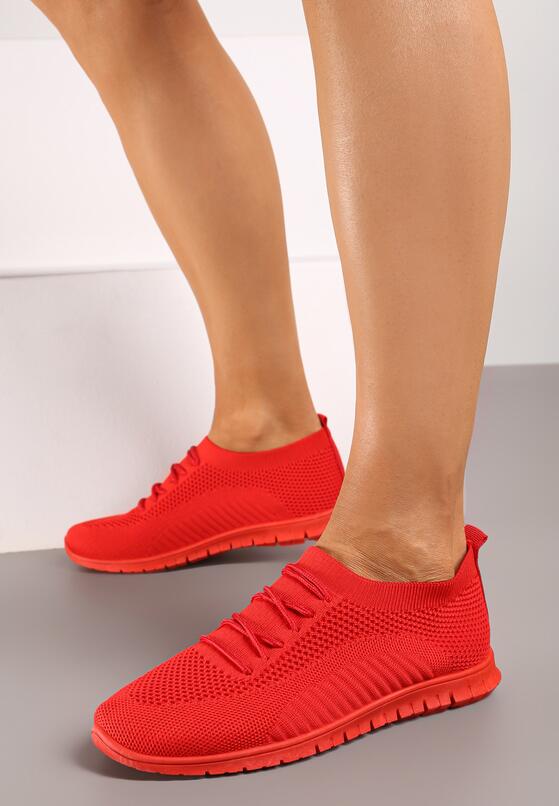 Czerwone Buty Sportowe Castanthei 1