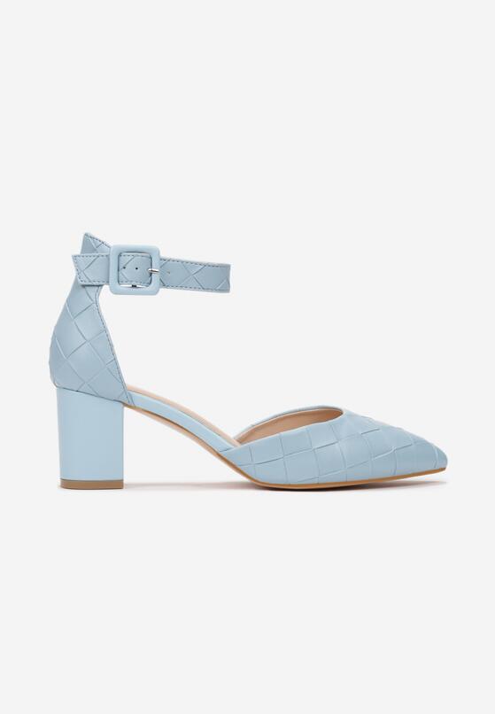 Niebieskie Czółenka Phaethertes 3