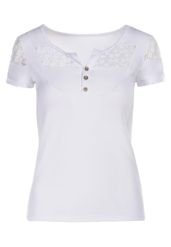 Biały T-shirt Selestosi 6