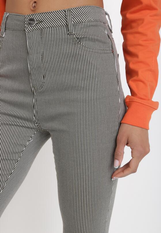 Czarne Spodnie Skinny Themirose 5