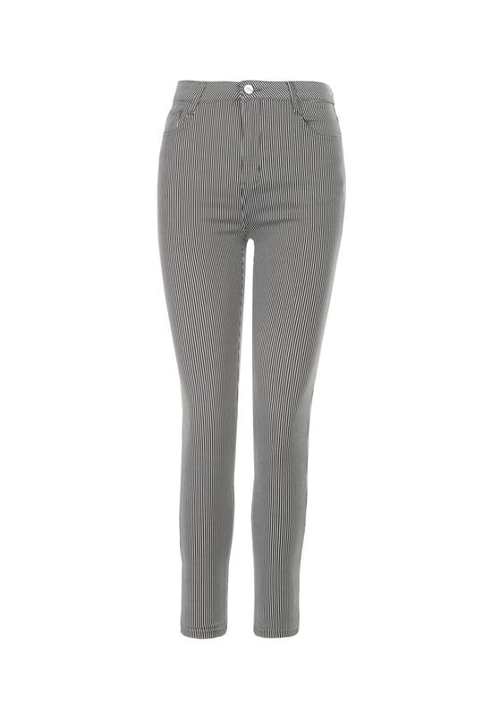 Czarne Spodnie Skinny Themirose 6