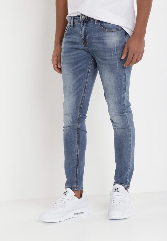 Niebieskie Jeansy Regular Symania 1