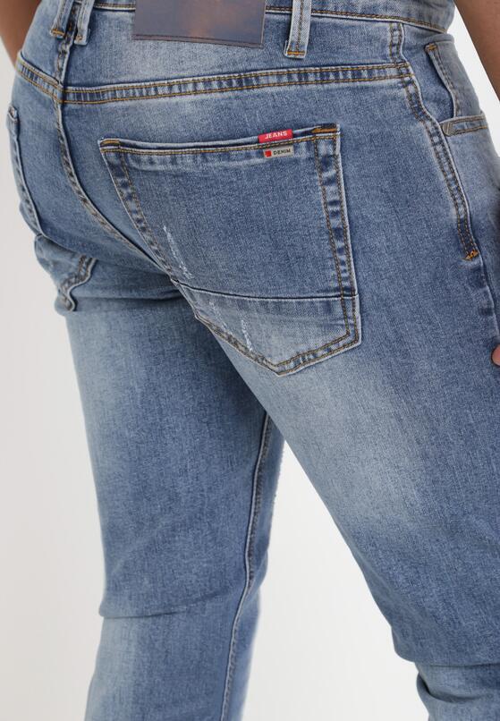 Niebieskie Jeansy Regular Symania 5