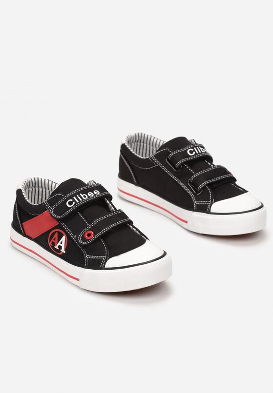 Czarno-Czerwone Trampki Ilathusa 2