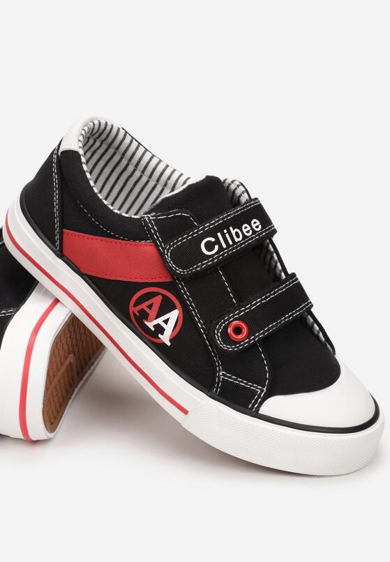 Czarno-Czerwone Trampki Ilathusa 4