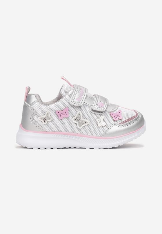 Srebrne Buty Sportowe Emson 1